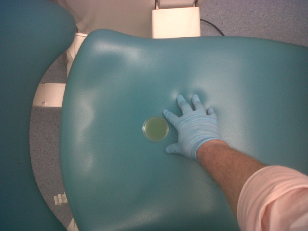 superfici da disinfettare nello studio dentistico CSO